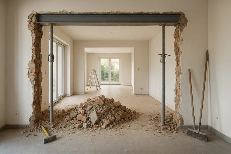 RSJ Beams & Wall Removal